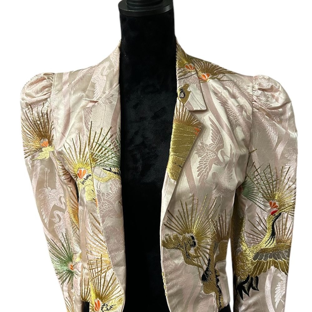 Vintage Sheila Davlin Silk Jacket - Neiman Marcus - Picture 1 of 4